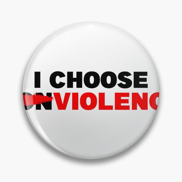 Item preview, I CHOOSE NONVIOLENCE designed and sold by CRINGEWORTHY TEES.