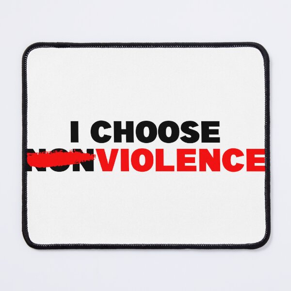 Item preview, I CHOOSE NONVIOLENCE designed and sold by CRINGEWORTHY TEES.