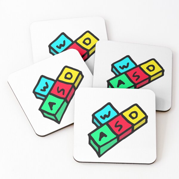 Item preview, WASD buttons designed and sold by vandervisuals.
