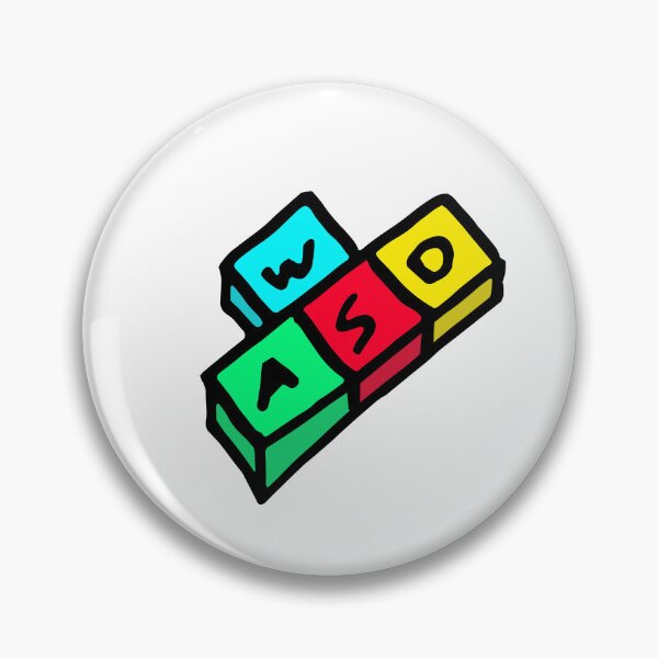 Item preview, WASD buttons designed and sold by vandervisuals.