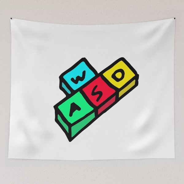 Item preview, WASD buttons designed and sold by vandervisuals.