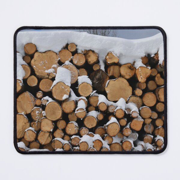 Item preview, A cord of wood in winter designed and sold by Claude Laprise.