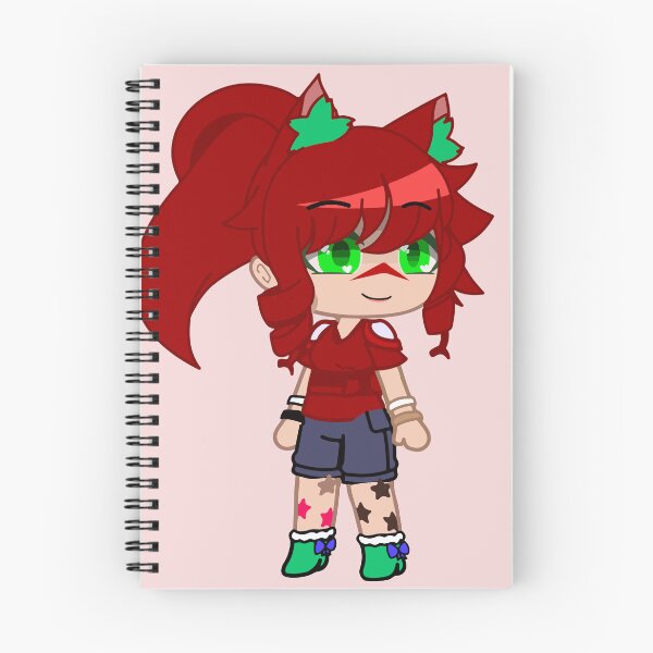 Item preview, Redhead girl with cool outfit Gacha club - Happy girl - Chibi gacha girl Cheerful anime - Gacha Club dolls designed and sold by gachanime.