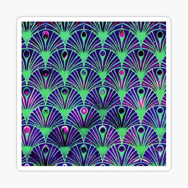 Native Deco Pattern pt. 4 Sticker