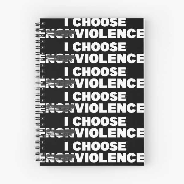 Item preview, I CHOOSE NONVIOLENCE designed and sold by CRINGEWORTHY TEES.