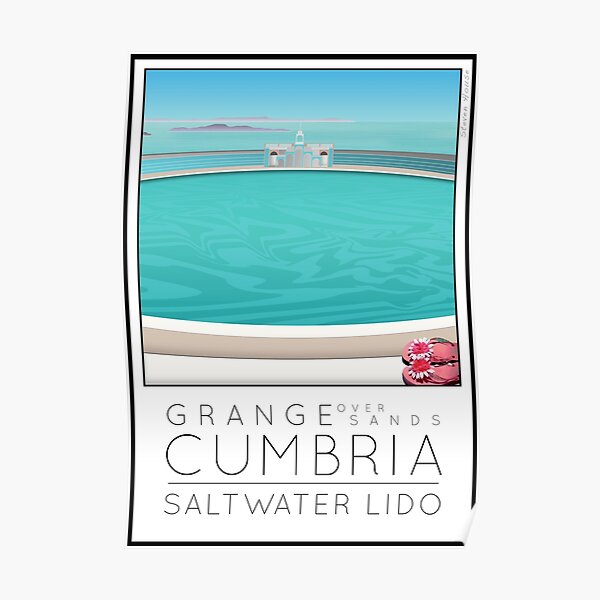 Lido Poster Grange over Sands Poster