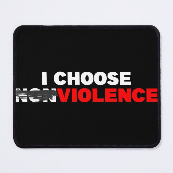 Item preview, I CHOOSE NONVIOLENCE designed and sold by CRINGEWORTHY TEES.