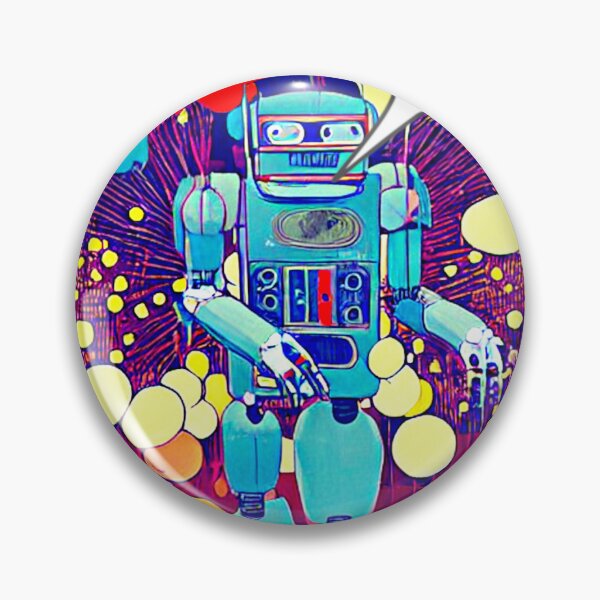Item preview, robot running designed and sold by artesilenciosa.