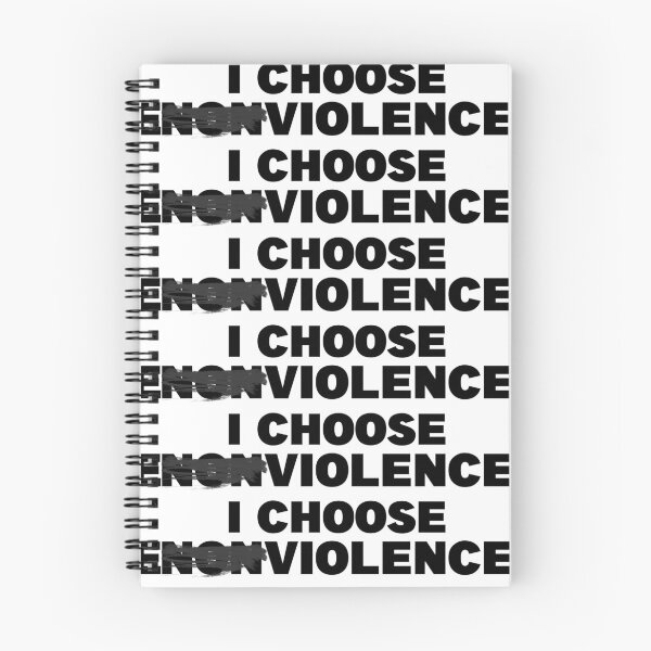 Item preview, I CHOOSE NONVIOLENCE designed and sold by CRINGEWORTHY TEES.