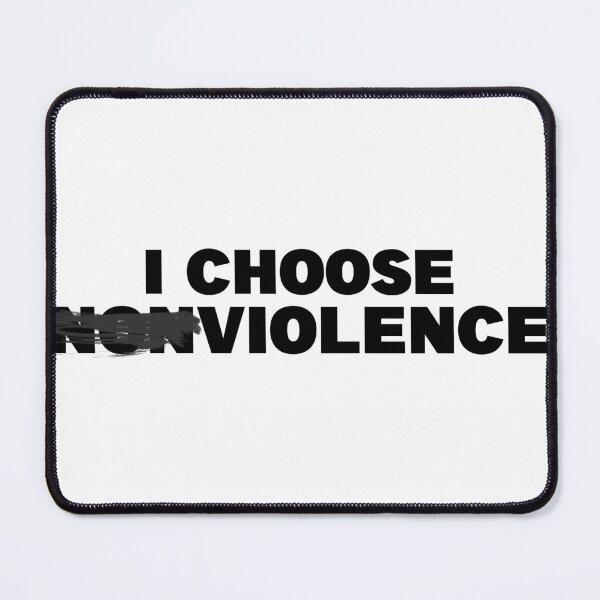 Item preview, I CHOOSE NONVIOLENCE designed and sold by CRINGEWORTHY TEES.