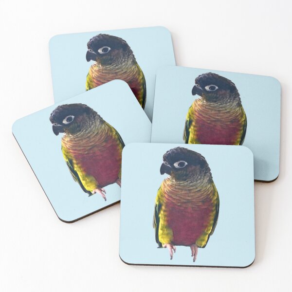Item preview, Green Cheek Conure design | Conure | Small Parrot | Parakeet | Parrot lover designed and sold by TatianaLG.