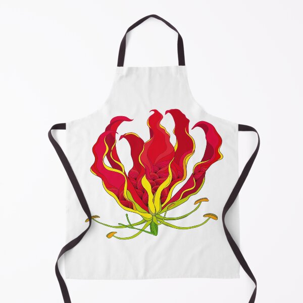 Item preview, Gloriosa superba or flame lily. designed and sold by Bokasana.