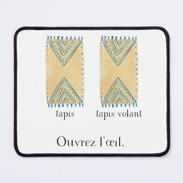 Item preview, Distinguish carpet and magic carpet designed and sold by PlumeInZeMug.