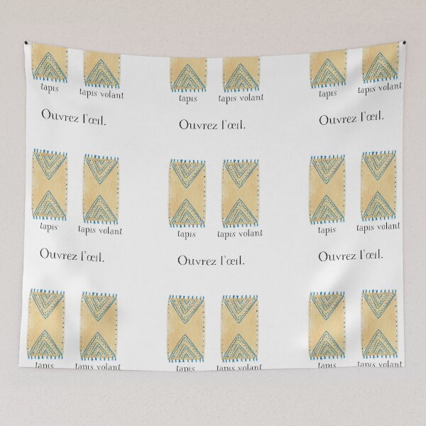 Item preview, Distinguish carpet and magic carpet designed and sold by PlumeInZeMug.