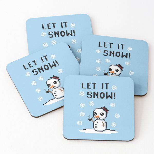 Item preview, Cute Funny Snowman with Mustache and Carrot  designed and sold by Pixe11y.