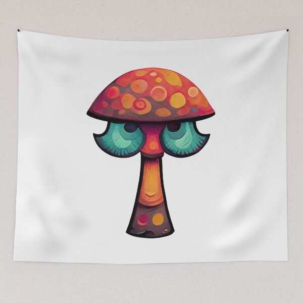 Item preview, Mushroom owl. designed and sold by Cute-and-Co.