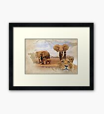 Out of Africa Framed Print