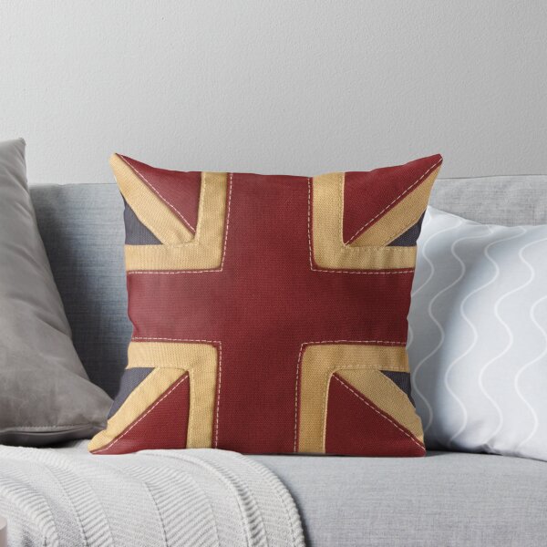 Aperçu de l'œuvre Union Jack cousu créée et vendue par meds-art.