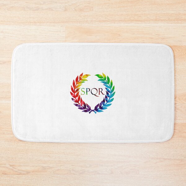 Item preview, Ancient Rome SPQR emblem tie-dyed transparent background designed and sold by Jason Abdale.