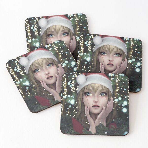 Item preview, Portrait Of Anime Female Santa  designed and sold by AIPerfection.