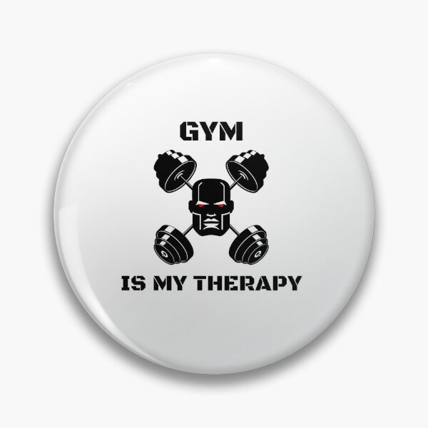 Item preview, Gym Is My Therapy designed and sold by Doodlehub.