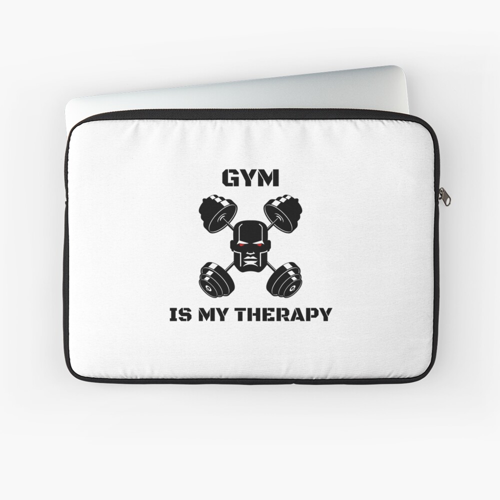 YORIGA Gym Is My Therapy Poster Fitness Girl Sport Gym Art Gymer