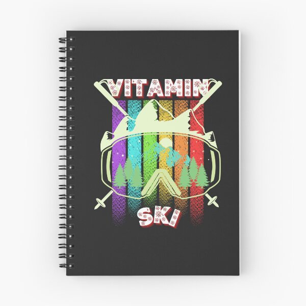 Item preview, Cool Funny Vintage Retro Ski Quote - Vitamin Ski designed and sold by laiwole.