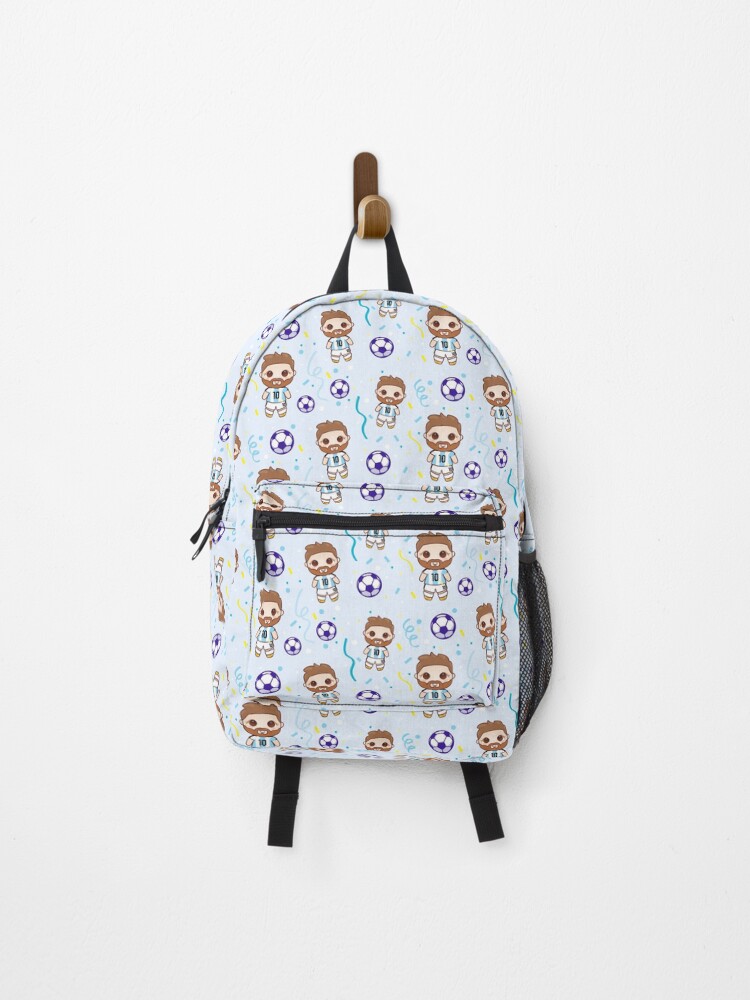 Thumbnail 1 of 3, Backpack, Football Player Pattern designed and sold by Pligo.