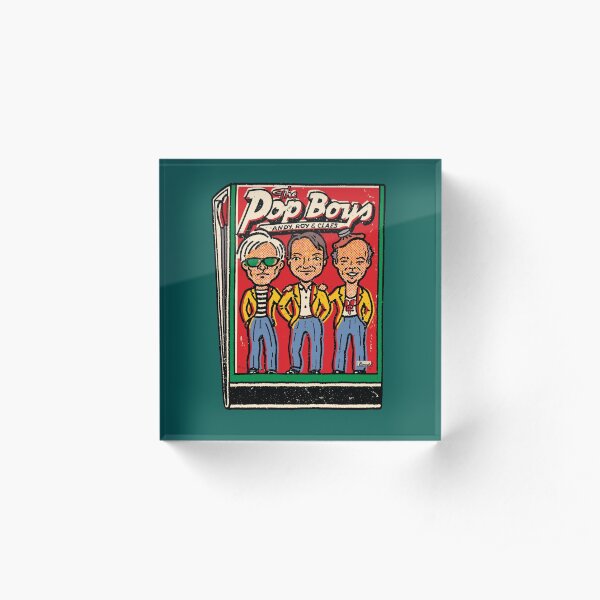 The Pop Boys Acrylic Block