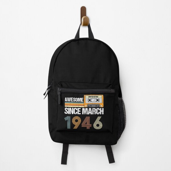 Item preview, Awesome Since March 1946 | 77th Birthday Gifts | 77 Years Old Gifts designed and sold by AMINE ★★★★★.