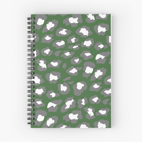 Aperçu de l'œuvre Motif imprimé animal gris écume de mer à pois léopard Coussin créée et vendue par thearrtfive.