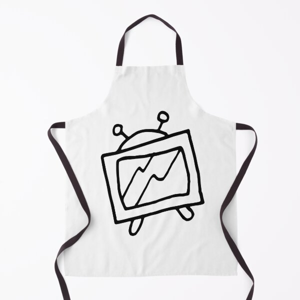 Item preview, White Noise TV Line Drawing designed and sold by vandervisuals.