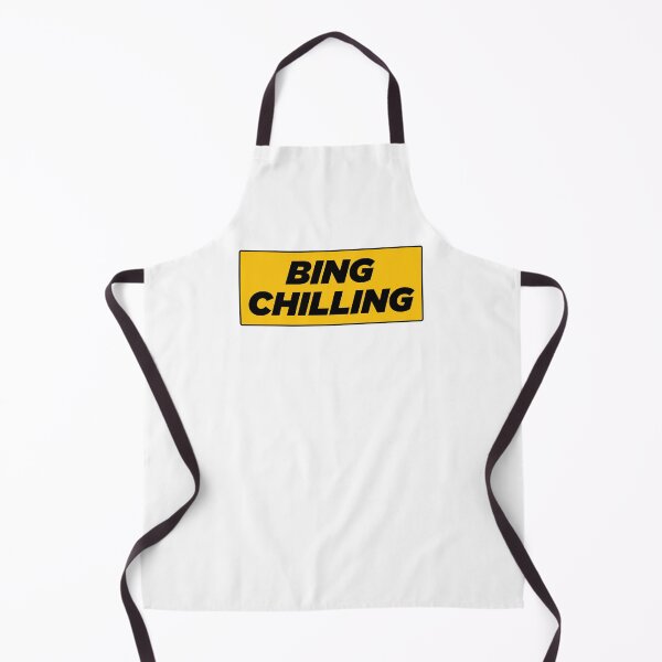Item preview, Bing Chilling  | Funny Typography Statement Meme Quote designed and sold by AllYuNeed.