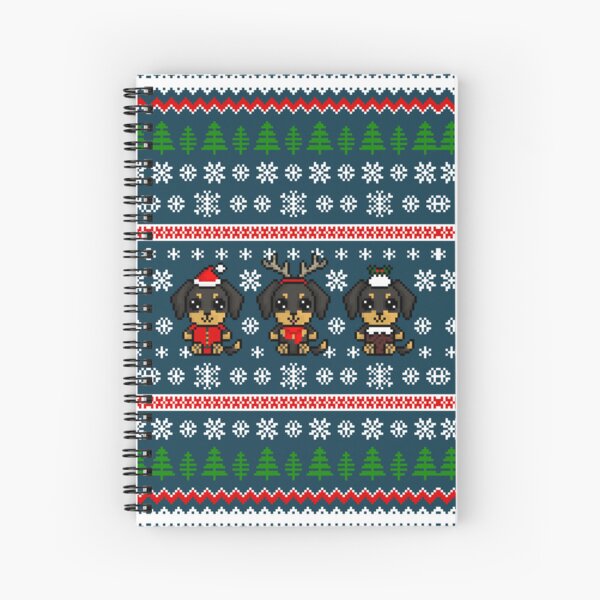 Artikel-Vorschau von Süße Weihnachtsschneedackel (Chibi Pixel Animal Character), designt und verkauft von Pixe11y.