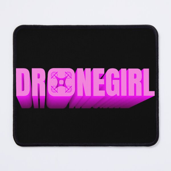 Item preview, Drone Girl 3D | Funny design for female pilots who love to fly their drone. designed and sold by Lees Tees.