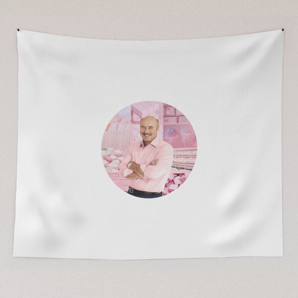 Item preview, Dr. Phil  -  PINK COLLAGE   (Circle Edition) designed and sold by sophiemonie.