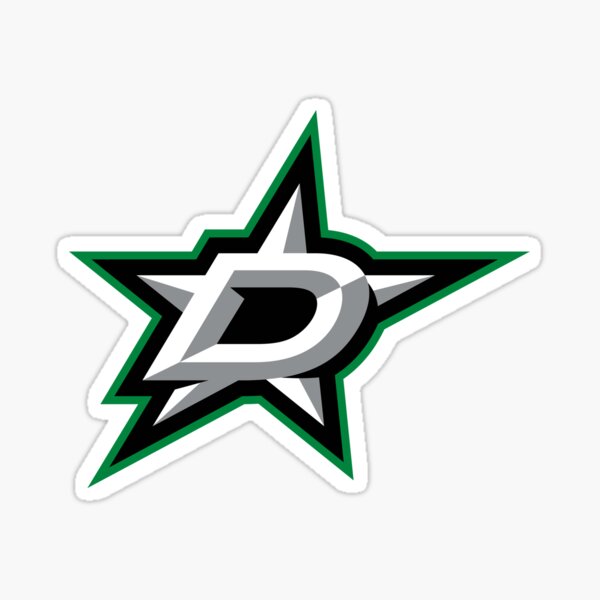 Dallas Stars Mascot Sticker / Decal, Victor E. Green Mascot Sticker 🏒