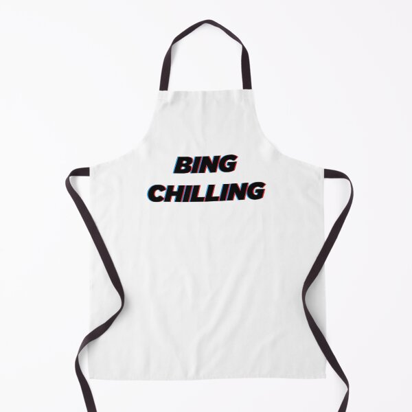 Item preview, Bing Chilling  | Funny Typography Statement Meme Quote designed and sold by AllYuNeed.