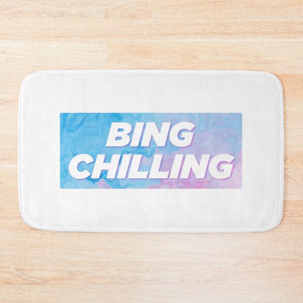 Item preview, Bing Chilling  | Funny Typography Statement Meme Quote designed and sold by AllYuNeed.