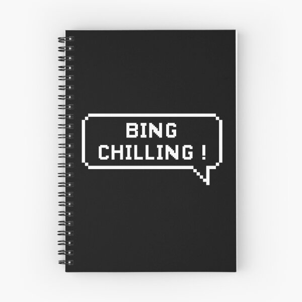 Item preview, Bing Chilling  | Funny Typography Statement Meme Quote designed and sold by AllYuNeed.