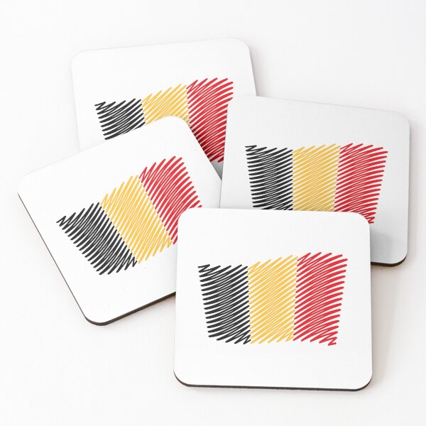 Item preview, Flag Of Belgium / Tricolor (Scribble) designed and sold by Roderix.