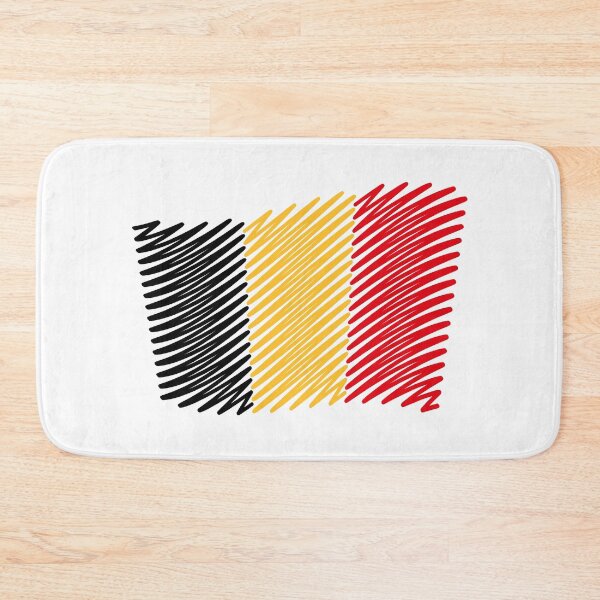 Item preview, Flag Of Belgium / Tricolor (Scribble) designed and sold by Roderix.