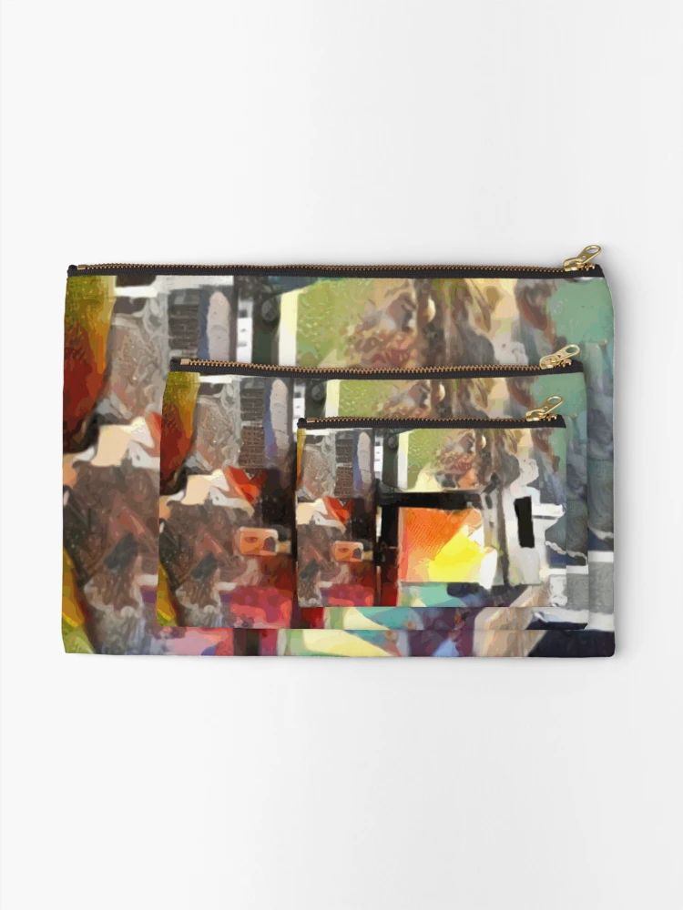 Thumbnail 2 of 4, Zipper Pouch, Paper Rips designed and sold by Brendan Arthur Ring.