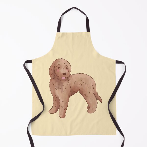 Item preview, Golden Doodle illustration designed and sold by Mayarart.