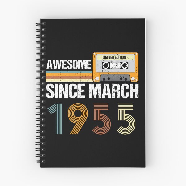 Item preview, Awesome Since March 1955 | 68th Birthday Gifts | 68 Years Old Gifts designed and sold by AMINE  ★★★★★.