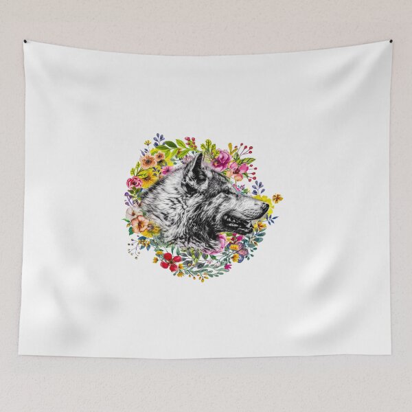 Item preview, Painted wolf designed and sold by Zip-Zup.
