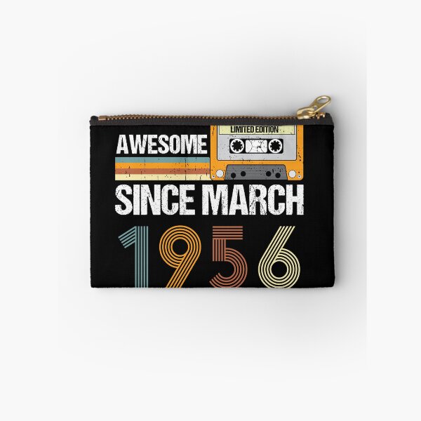 Item preview, Awesome Since March 1956 | 67th Birthday Gifts | 67 Years Old Gifts designed and sold by AMINE  ★★★★★.
