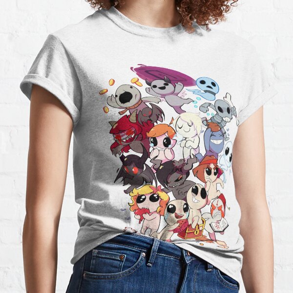 Reliure d'Isaac graphique T-shirt classique