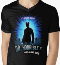 Dr. Horribles sing-along blog Men's V-Neck T-Shirt