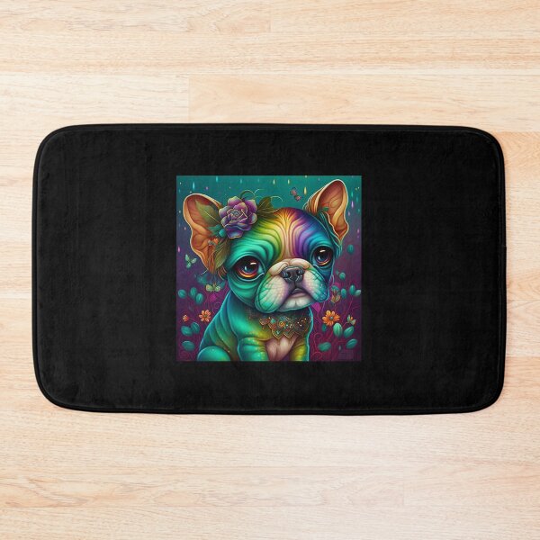 Item preview, Psychedelic bulldog designed and sold by Newtaste-Store.